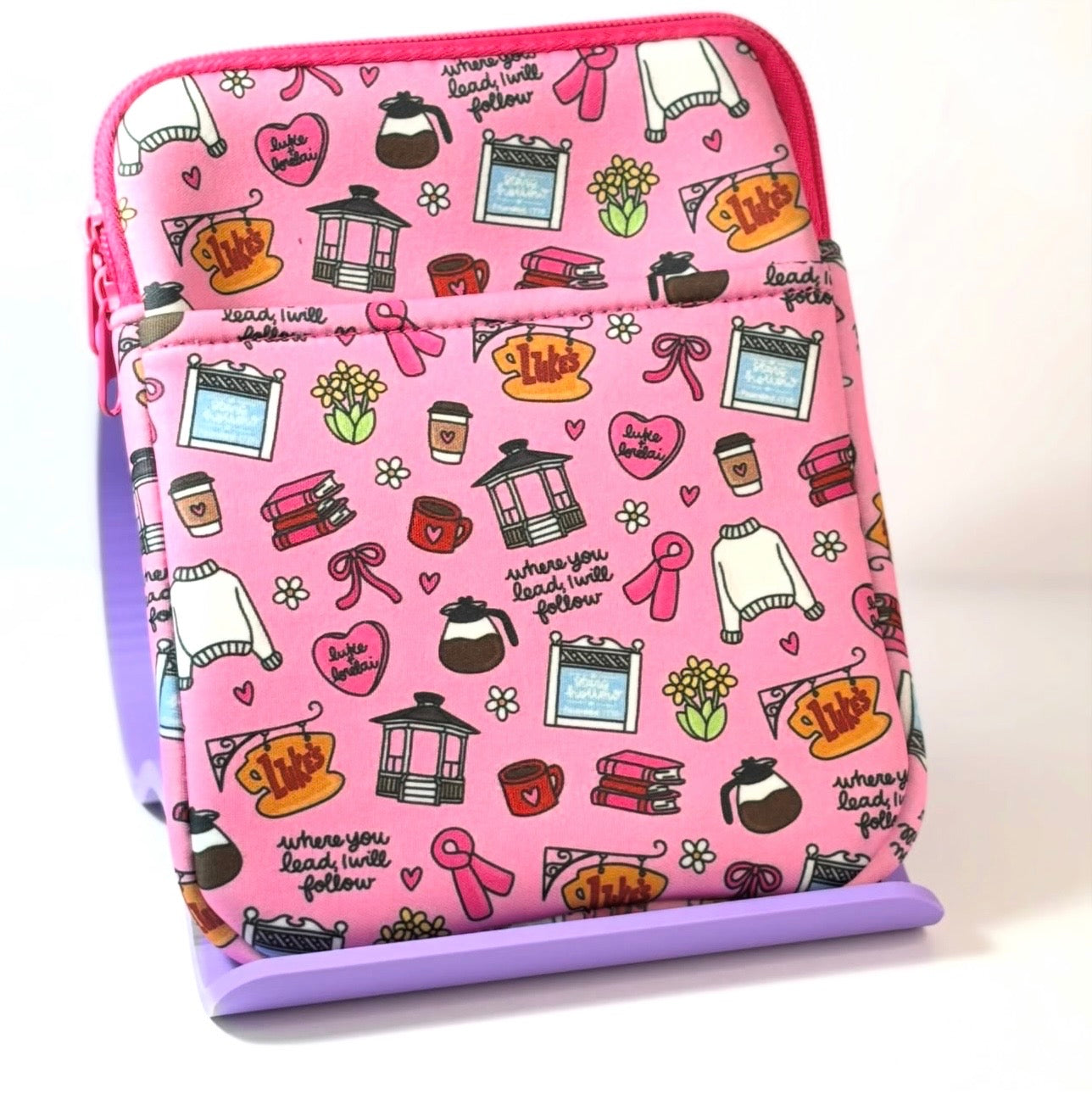 Cute Printed E-Reader Sleeves