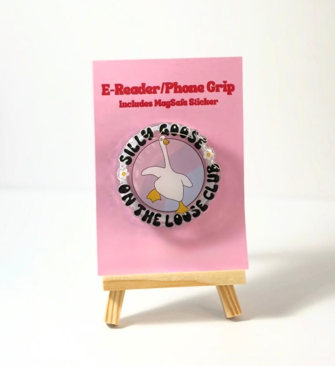 Bookish Mag Safe E-Grip Phone Grip