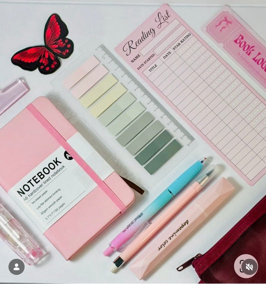 Aesthetic Mini Notebook Bundle | Complete Book Lover & Study Kit