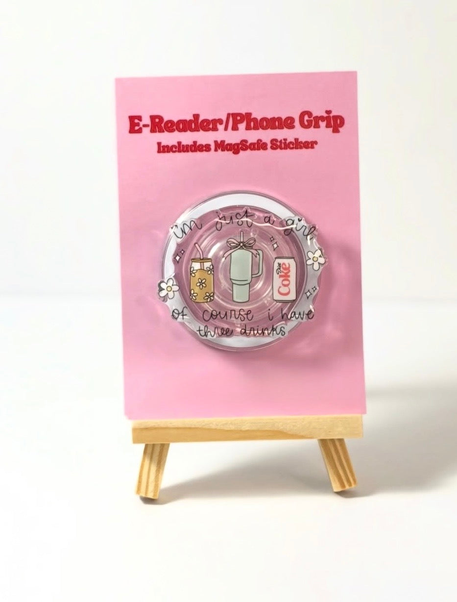 Bookish Mag Safe E-Grip Phone Grip