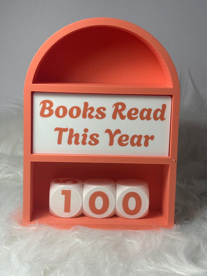 Books Read Counter – Pastel Reading Goal Tracker