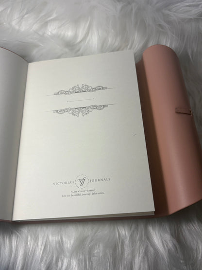 A5 Vegan Leather Traveler’s Notebook | Thick Lined Pages