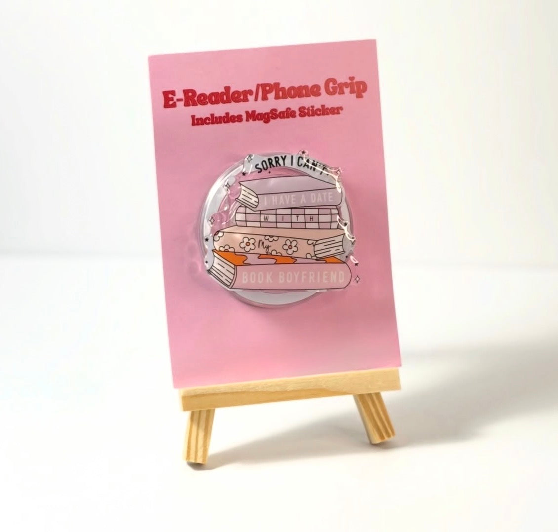 Bookish Mag Safe E-Grip Phone Grip