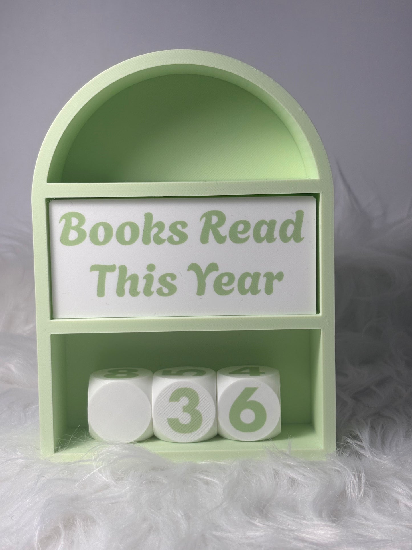 Books Read Counter – Pastel Reading Goal Tracker