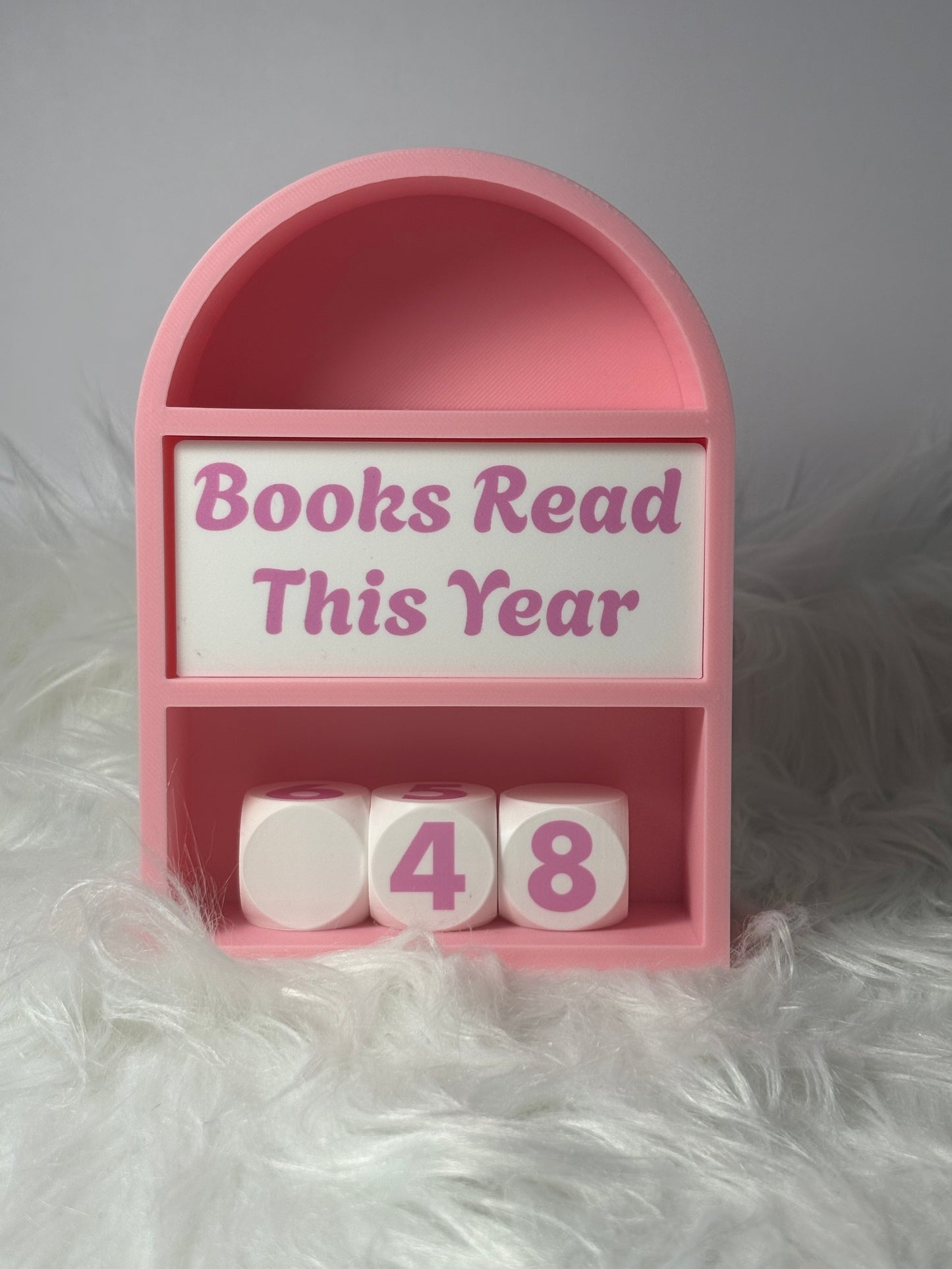 Books Read Counter – Pastel Reading Goal Tracker
