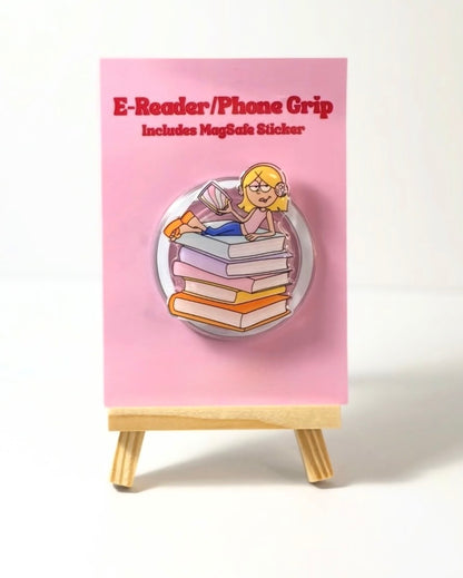 Bookish Mag Safe E-Grip Phone Grip