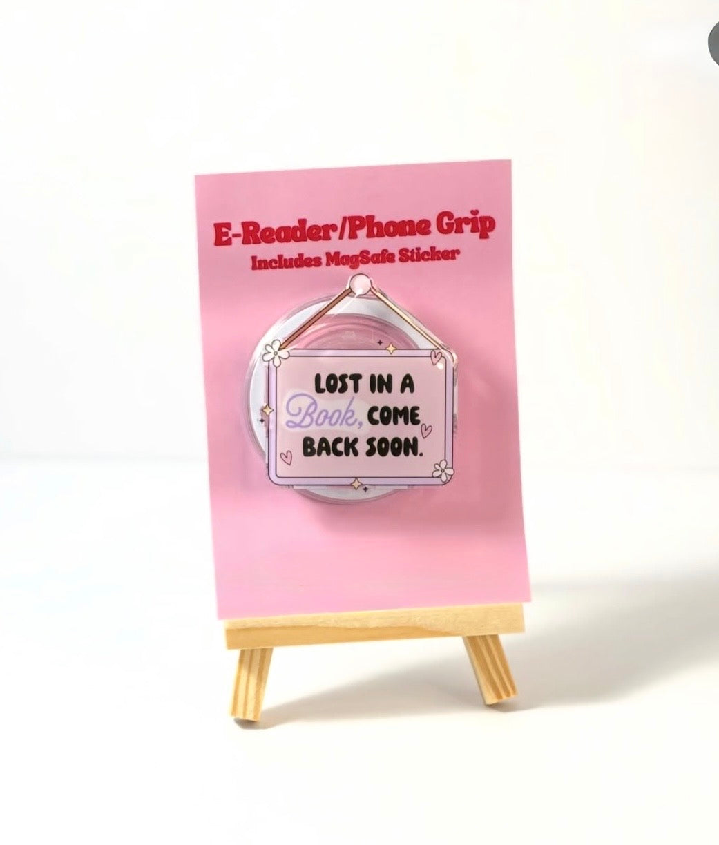 Bookish Mag Safe E-Grip Phone Grip