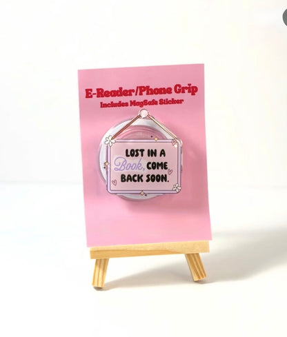Bookish Mag Safe E-Grip Phone Grip