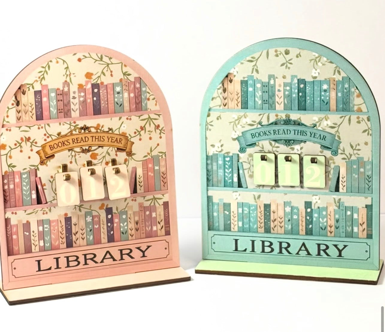 Book Shelf Display Counter