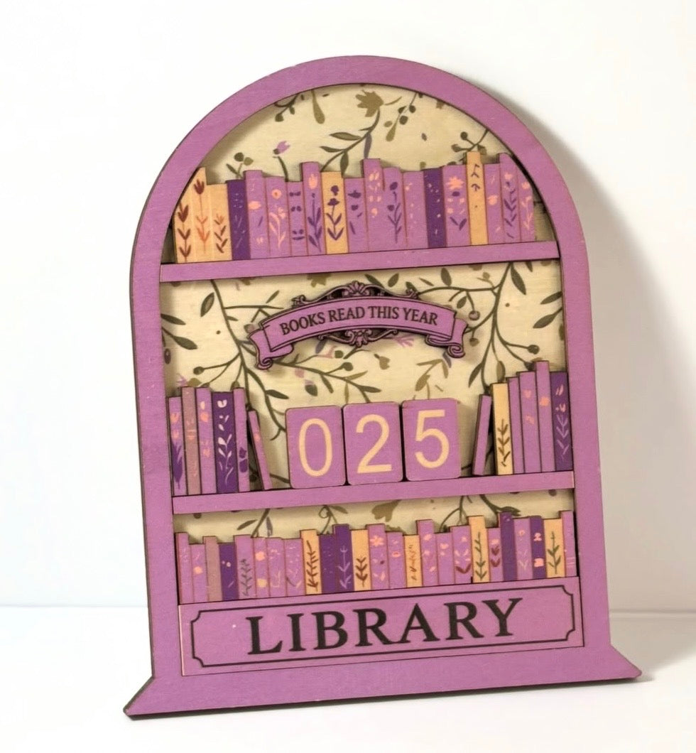 Book Shelf Display Counter