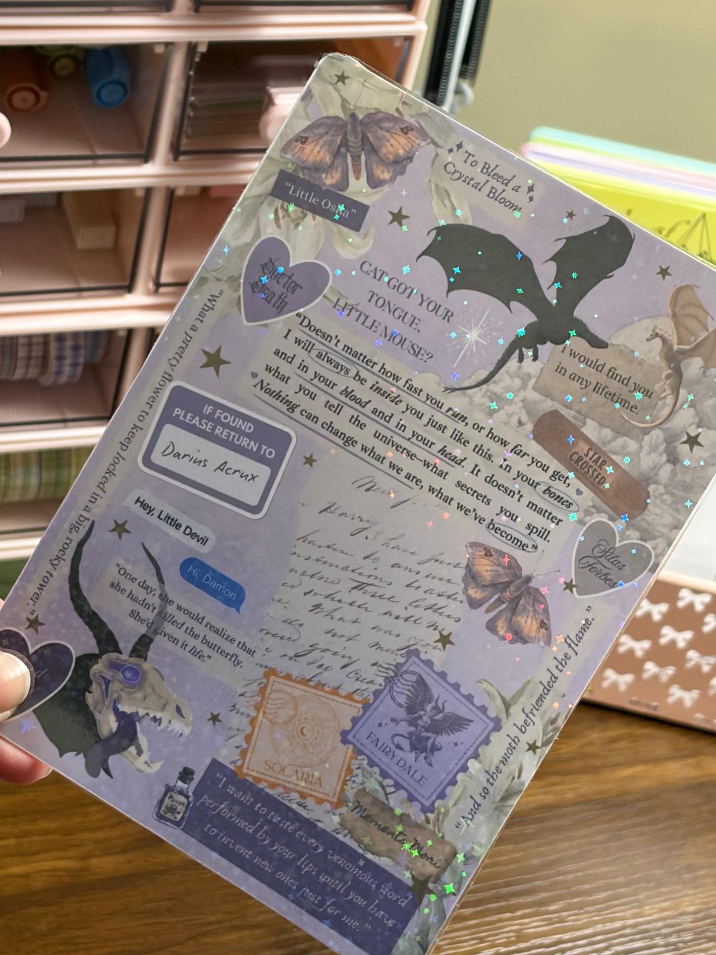 Kindle/E-reader/Tablet Inserts 5"x7"